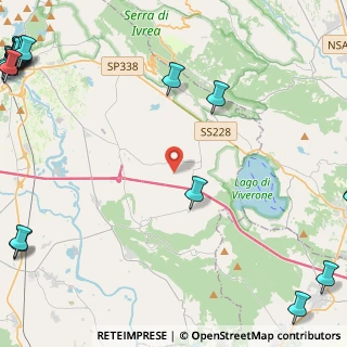 Mappa Via Piane, 10010 Azeglio TO, Italia (8.3595)