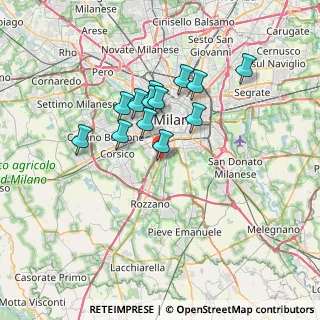 Mappa Via della Chiesa Rossa, 20142 Milano MI, Italia (5.61692)