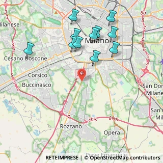 Mappa Via della Chiesa Rossa, 20142 Milano MI, Italia (4.43091)