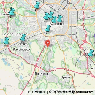Mappa Via della Chiesa Rossa, 20142 Milano MI, Italia (5.89182)