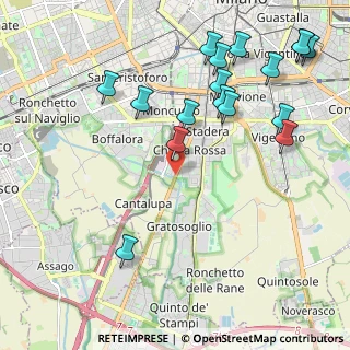 Mappa Via della Chiesa Rossa, 20142 Milano MI, Italia (2.50176)