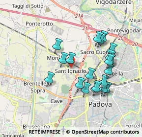 Mappa Padova, 35136 Padova PD, Italia (1.716)