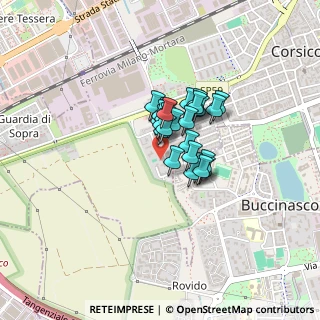 Mappa Via dei Navigli, 20094 Corsico MI, Italia (0.23704)