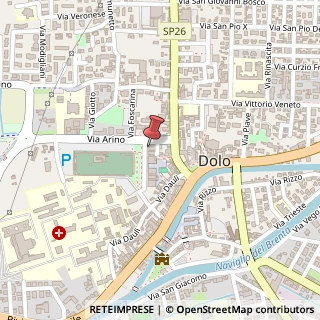 Mappa Via Antonio Guolo, 22, 30031 Dolo, Venezia (Veneto)