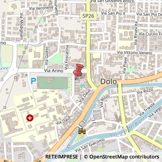 Mappa Via Antonio Guolo, 15, 30031 Dolo, Venezia (Veneto)
