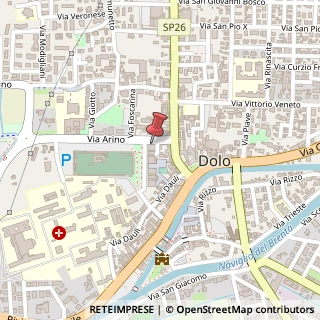 Mappa Via Antonio Guolo, 23, 30031 Dolo, Venezia (Veneto)