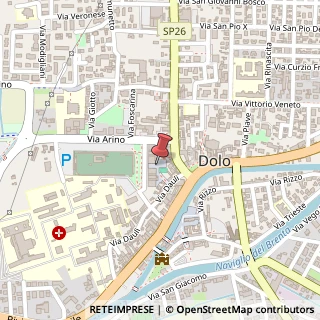 Mappa Piazzetta Aldo Moro, 14, 30031 Dolo, Venezia (Veneto)