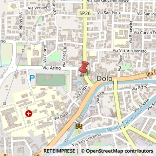 Mappa Piazzetta Aldo Moro,  14, 30031 Dolo, Venezia (Veneto)