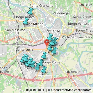 Mappa Stradone Santa Lucia, 37135 Verona VR, Italia (1.94632)