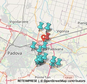 Mappa Via Maniciati Armando, 35129 Padova PD, Italia (3.27063)