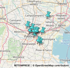 Mappa Via Maniciati Armando, 35129 Padova PD, Italia (6.05167)