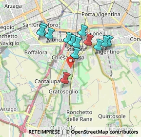 Mappa Via Sant'Abbondio, 20100 Milano MI, Italia (1.52538)