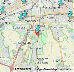 Mappa Via Sant'Abbondio, 20100 Milano MI, Italia (3.63786)