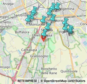 Mappa Via Sant'Abbondio, 20100 Milano MI, Italia (1.99786)