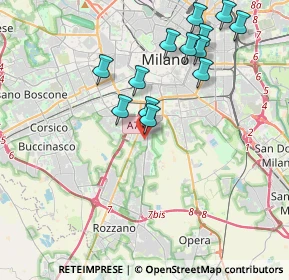 Mappa Via Sant'Abbondio, 20100 Milano MI, Italia (4.00308)