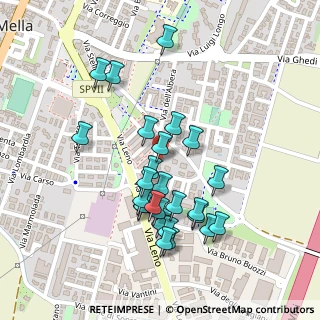 Mappa Via Don Enrico Cotelli, 25021 Bagnolo Mella BS, Italia (0.21538)