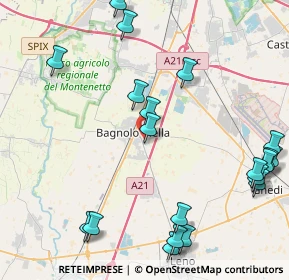 Mappa Via Don Enrico Cotelli, 25021 Bagnolo Mella BS, Italia (5.4015)