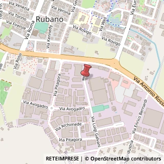 Mappa Via Galvani, 7, 35030 Rubano, Padova (Veneto)
