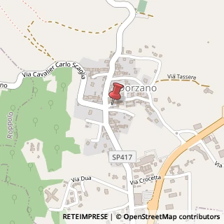 Mappa Via Giuseppe Garibaldi, 9, 13881 Dorzano, Biella (Piemonte)