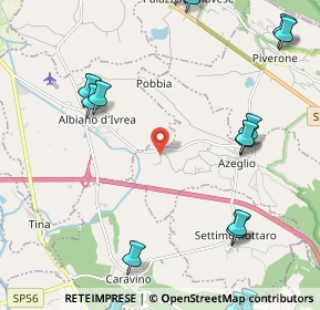 Mappa Strada Tomboleto, 10010 Azeglio TO, Italia (3.28)