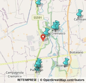 Mappa Via G. Colbert, 26010 Sergnano CR, Italia (2.28091)