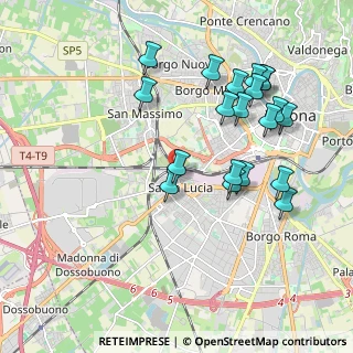 Mappa Via Albere, 37137 Verona VR, Italia (2.033)