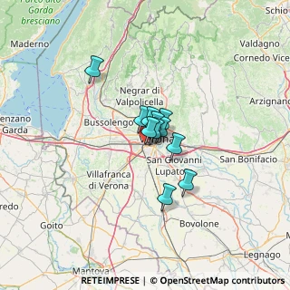 Mappa Via Albere, 37137 Verona VR, Italia (6.63636)