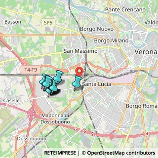 Mappa Via Fenilon, 37137 Verona VR, Italia (1.65938)