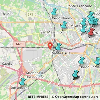 Mappa Via Fenilon, 37137 Verona VR, Italia (3.349)