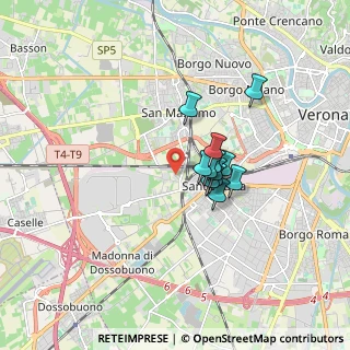 Mappa Via Fenilon, 37137 Verona VR, Italia (1.1225)