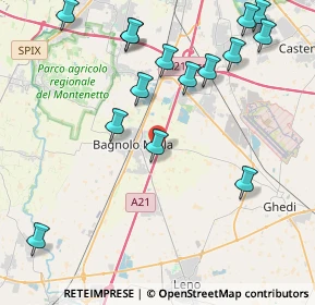 Mappa A21, 25021 Manerbio BS, Italia (4.884)