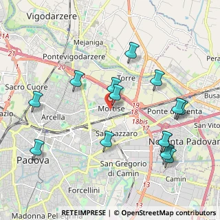 Mappa Via Giuseppe Perotti, 35129 Padova PD, Italia (2.20357)
