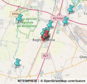 Mappa Via Piave, 25021 Bagnolo Mella BS, Italia (2.69818)