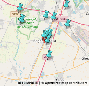 Mappa Via Piave, 25021 Bagnolo Mella BS, Italia (3.52917)