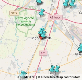 Mappa Via Piave, 25021 Bagnolo Mella BS, Italia (5.873)