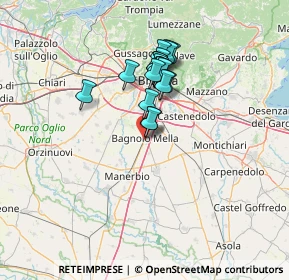 Mappa Via Piave, 25021 Bagnolo Mella BS, Italia (10.6875)