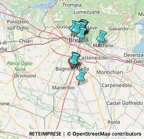 Mappa Via Piave, 25021 Bagnolo Mella BS, Italia (11.11)