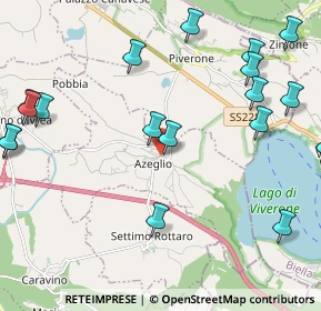 Mappa Via degli Orti, 10010 Azeglio TO, Italia (2.866)