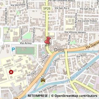 Mappa Via Benedetto Cairoli, 29, 30031 Dolo, Venezia (Veneto)