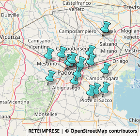Mappa Via Giovanni Battista Dalla Libera, 35132 Padova PD, Italia (10.40294)