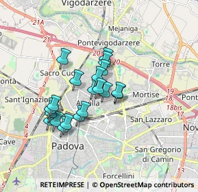 Mappa Via Giovanni Battista Dalla Libera, 35132 Padova PD, Italia (1.317)