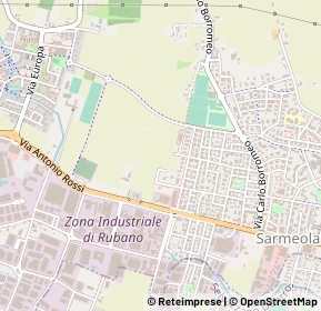 Mappa 35030 Rubano PD, Italia (0.541)