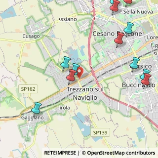 Mappa Viale Cristoforo Colombo 13 angolo Via Claudio Monteverdi, 20090 Trezzano sul Naviglio MI, Italia (2.82083)
