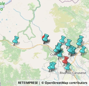 Mappa Via del Fort, 10085 Pont Canavese TO, Italia (8.33)