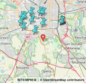Mappa Via Fra Riccardo Pampuri, 20141 Milano MI, Italia (4.26714)