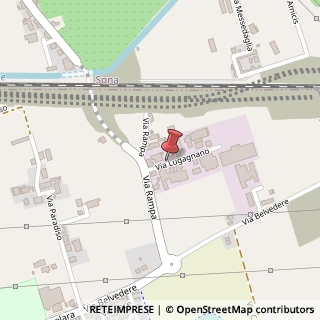 Mappa Via Lugagnano, 1, 37066 Sommacampagna, Verona (Veneto)
