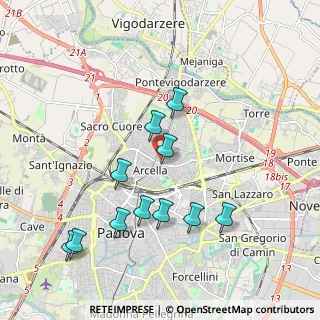 Mappa Via Annibale Padovano, 35133 Padova PD, Italia (1.96455)