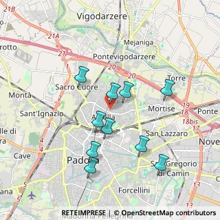 Mappa Via Annibale Padovano, 35133 Padova PD, Italia (1.97364)
