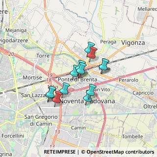 Mappa Strada San Marco, 35129 Padova PD, Italia (1.22077)
