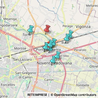 Mappa Strada San Marco, 35129 Padova PD, Italia (1.01545)